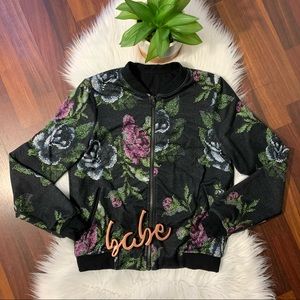 Lululemon Party Bomb reversible floral jacket